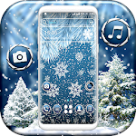 Cover Image of Baixar Winter Snowflake Launcher  APK