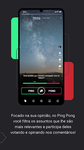 PingPong - Enquetes Screen 2