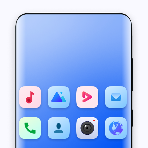 Galaxy Glow Icon Pack Download on Windows