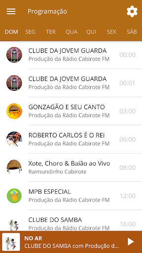 Rádio FM Cabirote Screen 2