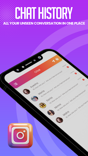 Unseen Messenger: No Blue Tick Screen 2