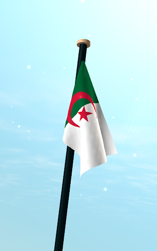 Algeria Flag 3D Live Wallpaper