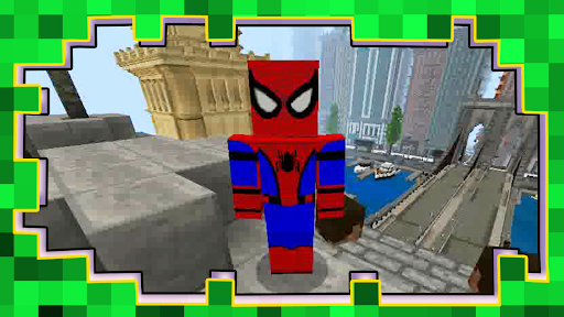 Android application Spider-Man Minecraft Game Mod screenshort