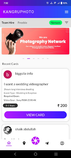 Android application Kangru Photo screenshort
