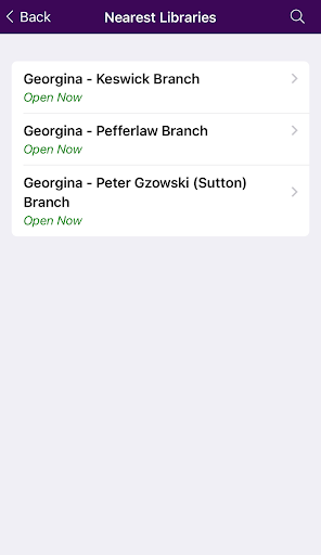 Georgina Public Library