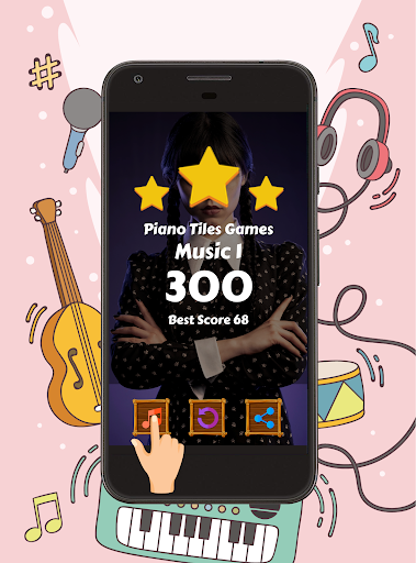 Piano Tiles Wednesday Addams