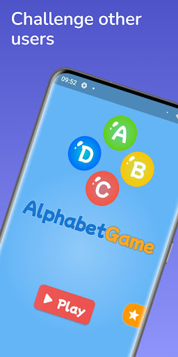 Android application Alphabet Game screenshort