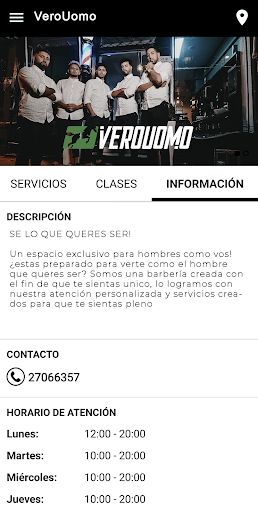 Android application VeroUomo screenshort