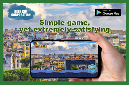 Trip to Italy: Platform Game Screen 2