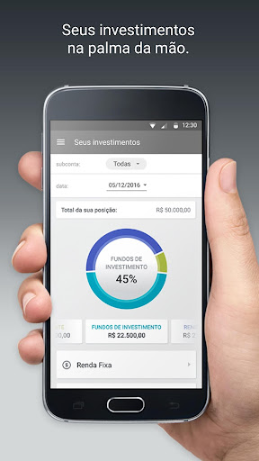 Android application Catálise Investimentos screenshort