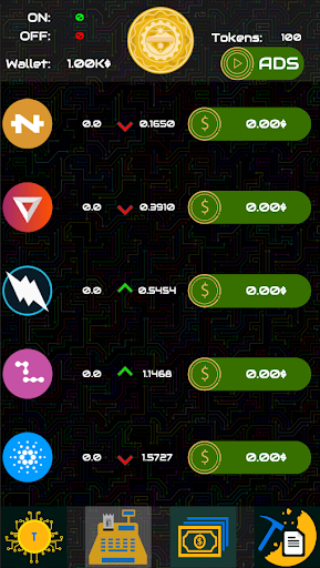 Idle Crypto Screen 2