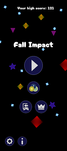 Android application Fall Impact screenshort