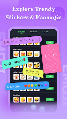 Emoji keyboard - Themes, Fontsのおすすめ画像2