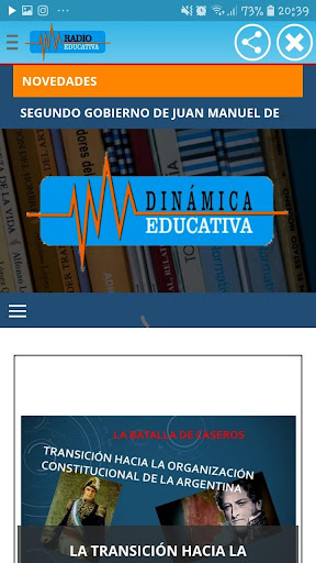 Radio Educativa Screen 3