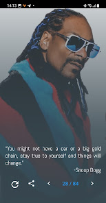 Screenshot 3 Snoop Dogg Quotes and Lyrics android
