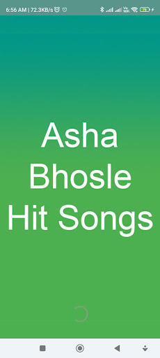 Android application Asha Bhosle Hit Songs screenshort