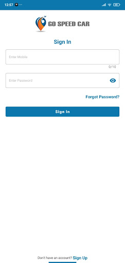 Android application Go Speed Car screenshort