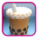 Boba Milk Tea Crochet Pattern icon