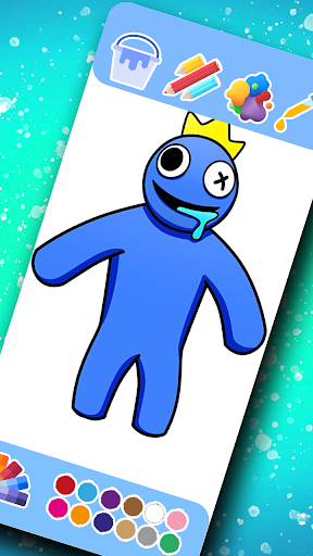 Rainbow Friends 3 Coloring