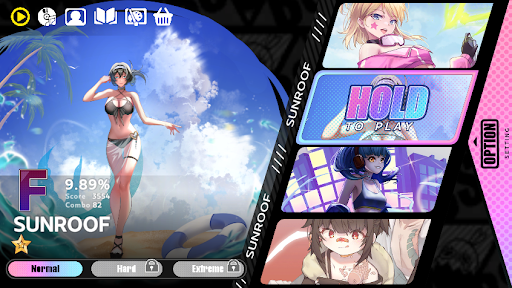 Android application Beat Shift screenshort