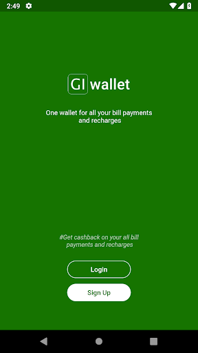 GIWALLET: Recharge & Payments Screen 2