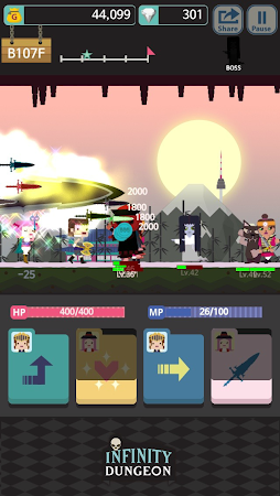 Game screenshot 無限ダンジョン! hack