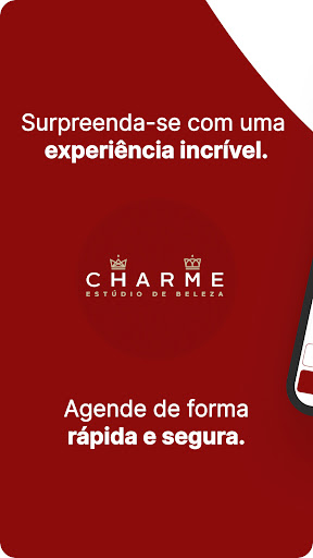 Android application Charme Estúdio de Beleza screenshort