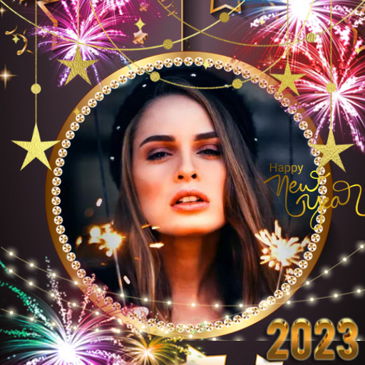 New Year Photo Frame 2023 logo