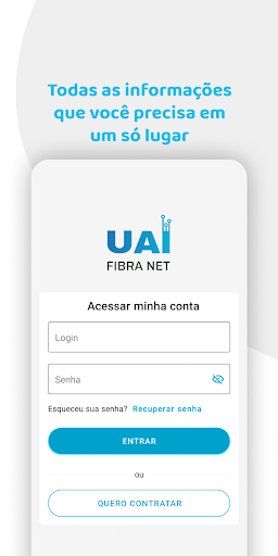 Android application Uai FibraNet SAC Plus screenshort