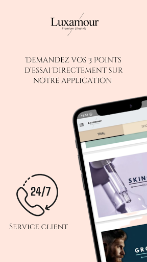 Luxamour : échantillons, beaut Screen 2