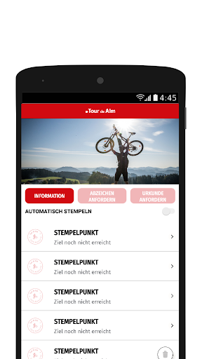 Tour de Alm - Mountainbike Screen 3