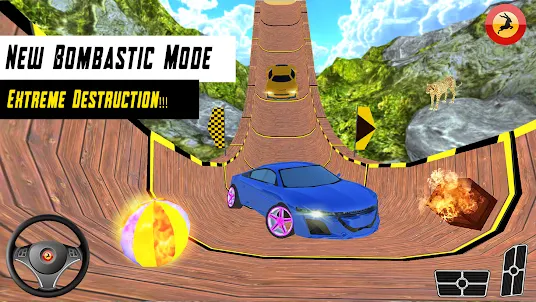 Omega Electric Car Stunt Game