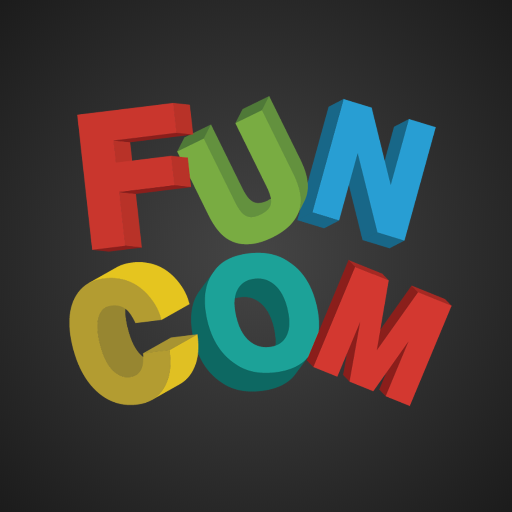 Funcom. Funcom logo. Funcom logo PNG.