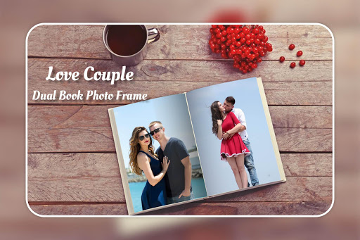 Android application Love Couple Dual Photo Frame screenshort