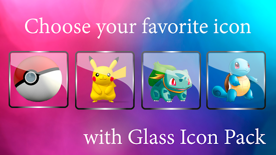 Glass Icon Pack Nova/APEX/ADW change icons Screenshot