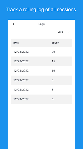 Push-Up Fitness Tracker Screen 3