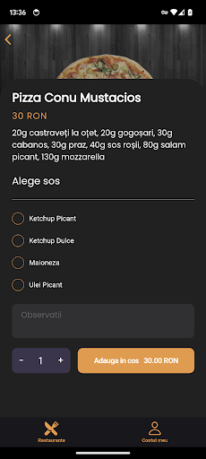 Galați Delivery Screen 3