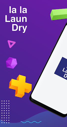 Android application La La Laundry Customers App screenshort