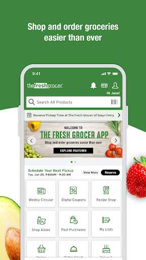 Android application The Fresh Grocer: Shop & Save screenshort