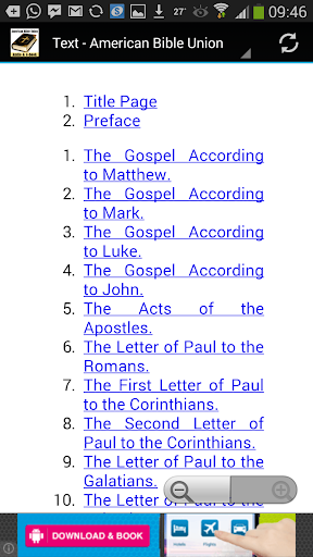 Bible ABU Audio & ebook Screen 2