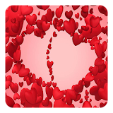 Hearts of Love Live Wallpaper icon