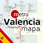 Valencia Metro Map