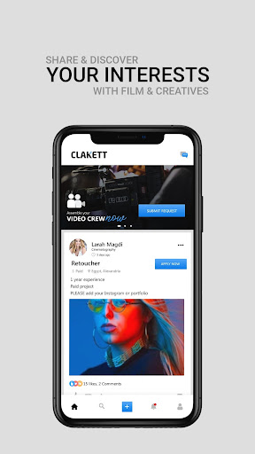 Android application Clakett screenshort