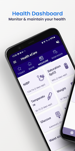 Android application Health eCare screenshort