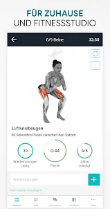 Fitness App: Workout & Übungen