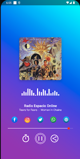 Radio Espacio Online Screen 2