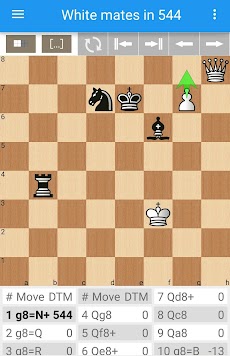 7-piece chess endgame trainingのおすすめ画像1
