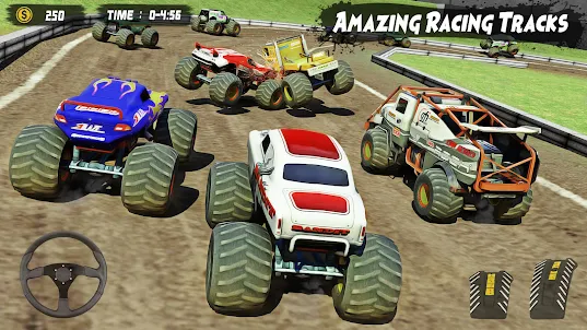 Game aksi 3D dengan truk monst