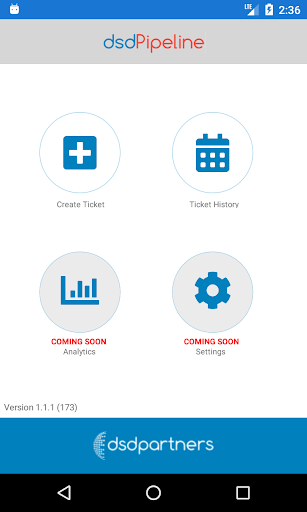 Android application dSdPipeline screenshort