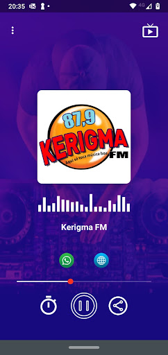 Android application Kerigma FM - Teodoro Sampaio screenshort